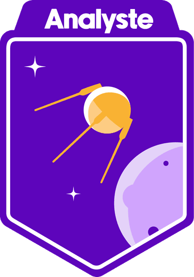 Badge Analyste des Étoiles